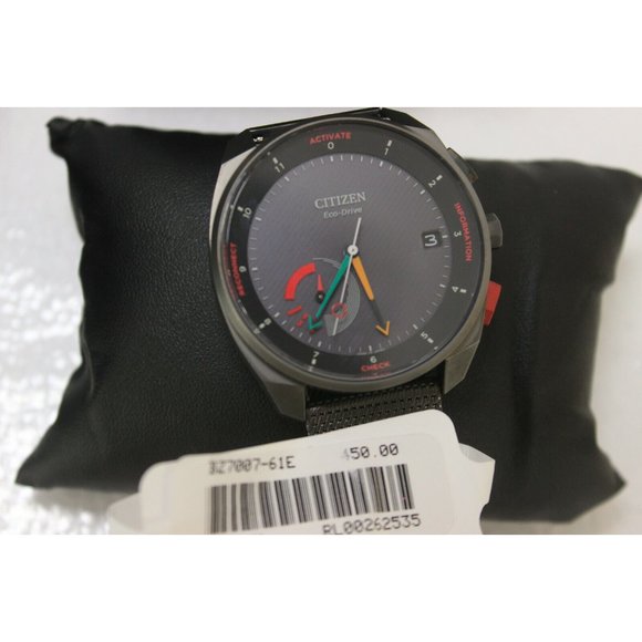 CITIZEN BZ7007-01E Eco-Drive Riiiver Watch Men's Smartwatch Bluetooth Solar - Picture 6 of 8